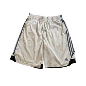 White Adidas Athletic Shorts